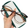 Artistic without makeup mirror frame transparent ultra-light TR90 anti-blue light glasses can be equipped with myopia degree fashion all-match women's fashion