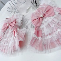 New pet clothes Skirt Hands for a Tale Tale with Buttons Design Fairy Wind Dogs Kitty Early Autumn