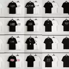 Cross-Border Maison Margiela Digital Print Mm6 Pure Cotton High-Quality Men's T-Shirt