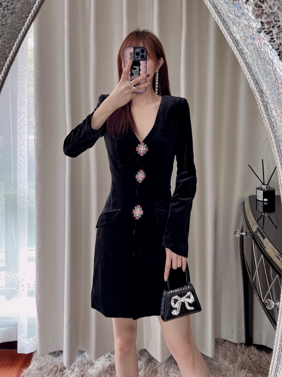 (Mới) Mã A9201 Giá 2020K: Váy Đầm Liền Thân Nữ Hatdan Sexy Dài Tay Hàng Mùa Xuân Thu Đông Cổ Chữ V Thời Trang Nữ Chất Liệu G05 Sản Phẩm Mới, (Miễn Phí Vận Chuyển Toàn Quốc).