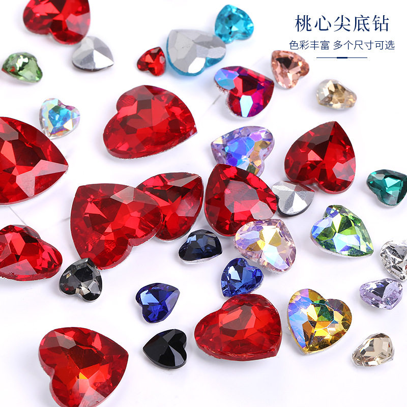 อินเทอร์เน็ตคนดังร้อนรุ่นชี้ด้านล่างหัวใจพีชเพชรแก้วคริสตัลเ...