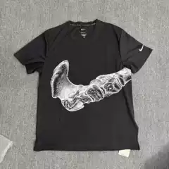 Brand Hot-Selling Export to Europe and America Sports Quick-Dry Breathable Men's Casual Short-Sleeve T-Shirt Round Neck Training Top