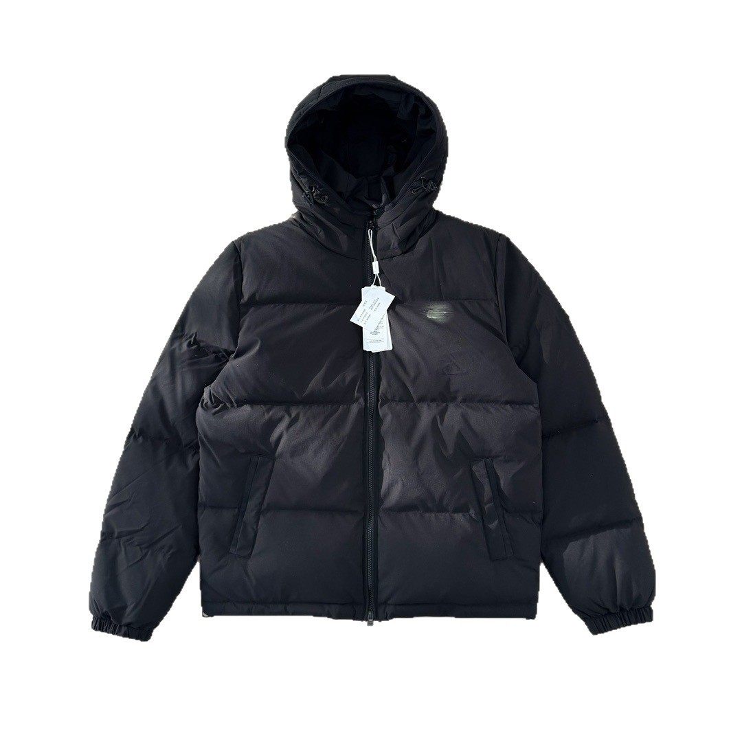 Cross-Border High-Quality Lac Crocodile Warm Windproof Embroidered down Jacket Jacket for Men and Women, Versatile Style for Couples