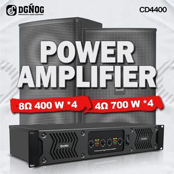 Cd Series Four-Channel Digital Power Amplifier Professional Pure Post-Stage High-Power Stage Performance Conference Room Ktv Power Amplifier