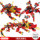 Совместимость с Lego Phantom Ninja серии Dragon Mecha Model Дети собирают строительные блоки из мелких частиц, игрушки-подарки mini 10