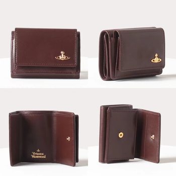 70% off Card Holder Vivi Cowhide Card Holder Wallet Pure Color Long Hand-Held Saturn Logo Card Holder