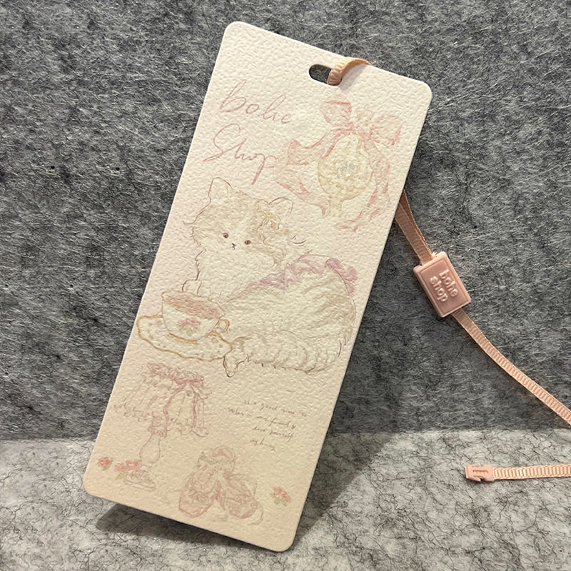 Niche Women's Clothing Tags, Sweet and Spicy Clothing Store Labels, Price Tags, Printing Design, Underwear Tags, Customization