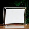 Acrylic Photo Frame Display Stand 6inch A4A3 Certificate Frame Acrylic Display Stand Acrylic Transparent Display Frame