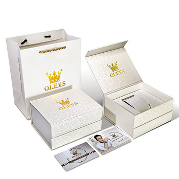 OLEVS OLEVS Watch Factory Wholesale Watch Box Gift Support Change logo Flip Box Large Quantity Details