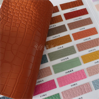 2002 Crocodile Pattern Leather Luggage Handbag Storage Leather Goods Soft Bag Decoration Designer Artificial Leather Imitation Leather Fabric