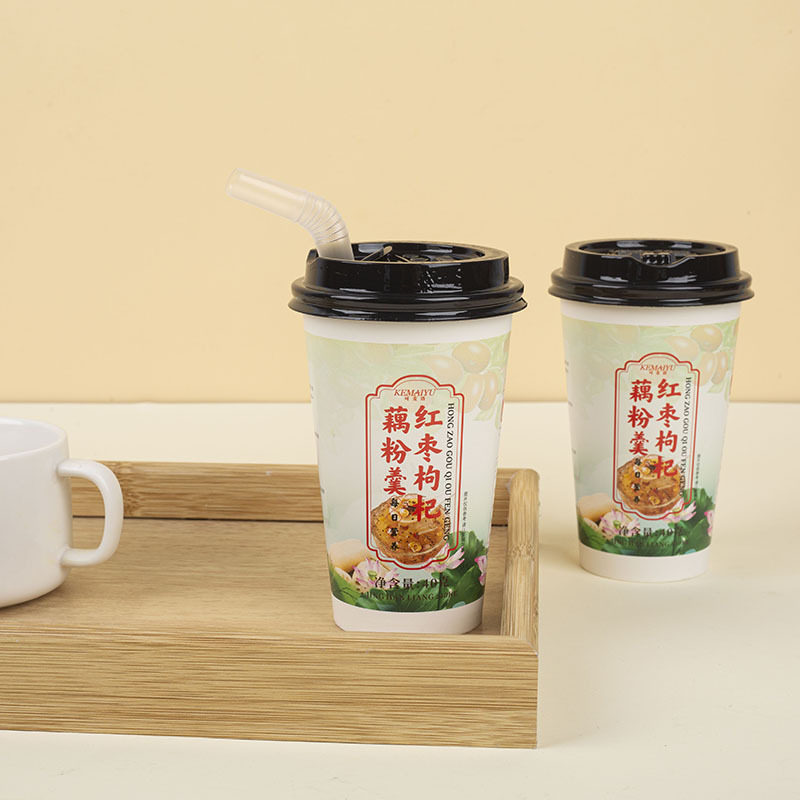 Red jujube medlar lotus root starch soup cup packed net red brewing students breakfast instant instant lotus root starch soup wholesale in large quantities