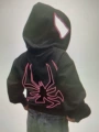 Black—black and purple logo
