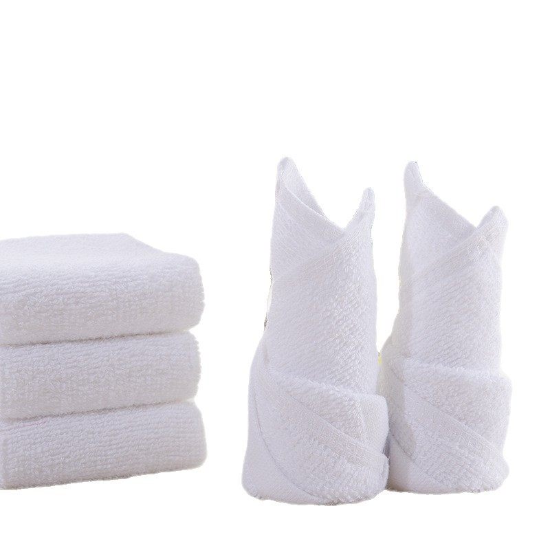 Square Towel, White Airline Towel, 70g Small Towel, Gaoyang Towel Manufacturer Wholesale Hand Towel, Hotel Wet Wipes, Airline Towel