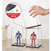 Factory Direct Sales Two-Dimensional Storage Rack Transparent Acrylic Storage Desktop Organizer Transparent Plastic Display Rack