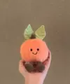 Peach key chain