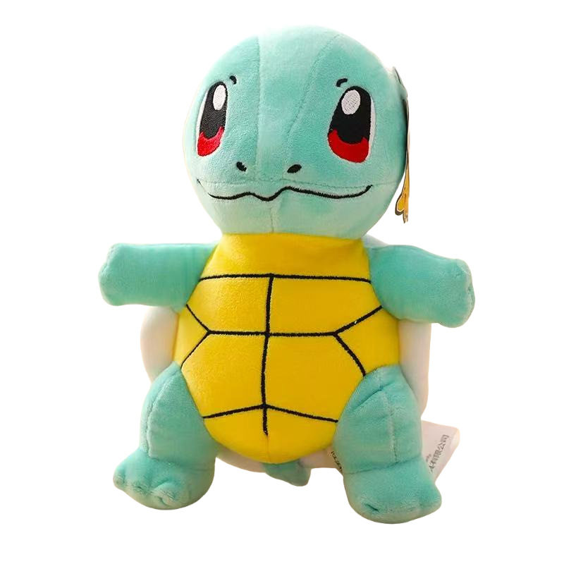 正版澳捷尔宝可梦毛绒玩具妙蛙种子公仔玩偶玩具杰尼龟皮卡丘礼物