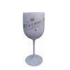 Factory Direct Sales In-Stock White Pp Plastic Wine Glasses Pink Stemware Wine Glasses Souvenir Cups