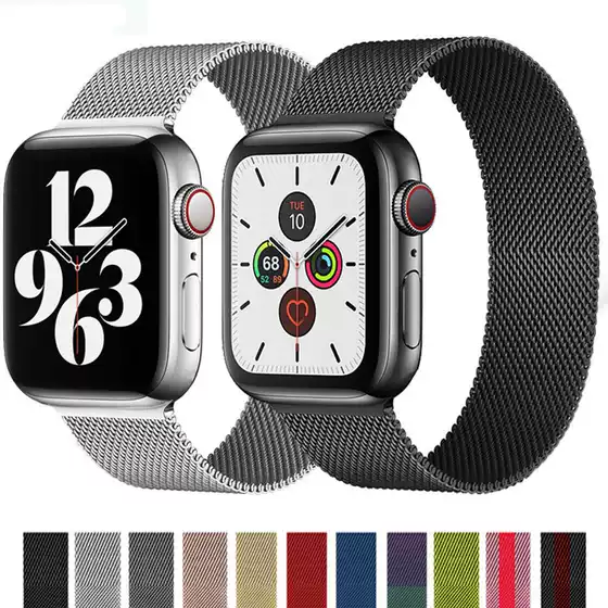 Suitable for Apple Iwatch5678910Se Milanese S11 Metal Ultra2 Watch Strap Manufacturer