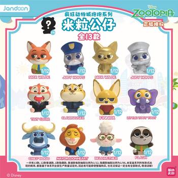 Official Zootopia Mickey Mouse Plush Toy Cute Pendant Stand Decoration Bobblehead Badge Blind Box