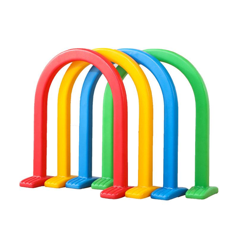 幼儿园滚塑钻洞体育活动感统训练器材儿童塑料户外拱形钻山洞玩具