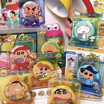 Jiandong Creative Authentic Crayon Shin-Chan Magnetic Suction Blind Box Jd-68822B