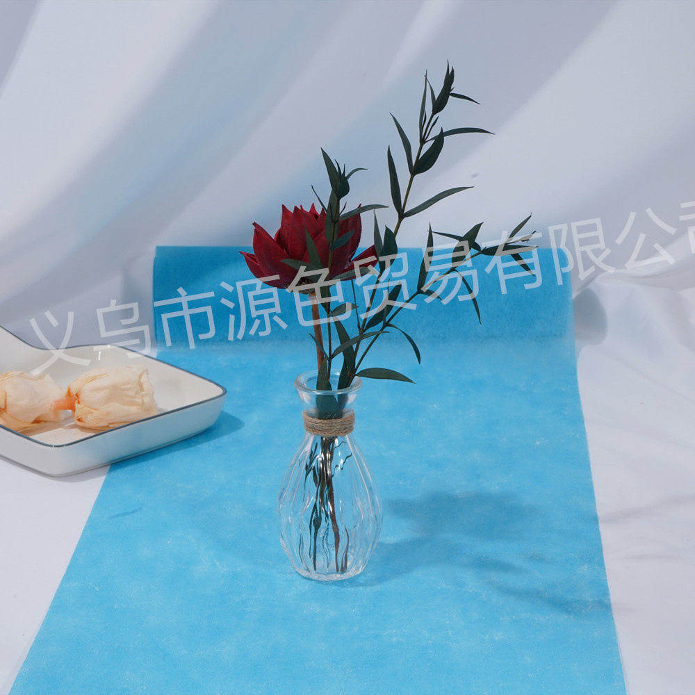 跨境专供节假日装饰桌旗圣诞节户外活动欧美餐桌涤纶无纺布桌旗
