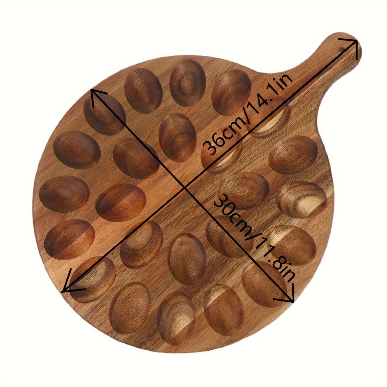 Solid Wood Egg Holder for Egg Storage Box Bracket Japanese Style Creative Breakfast Refrigerator Wooden Egg Rack