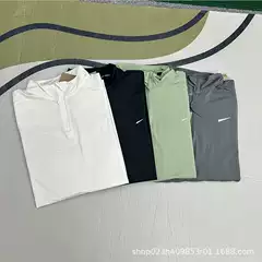 2025 New Winter Running Track and Field Men's Long-Sleeved Fitness Training Breathable Autumn and Winter Half-Zip Training Long-Sleeved Training Clothes