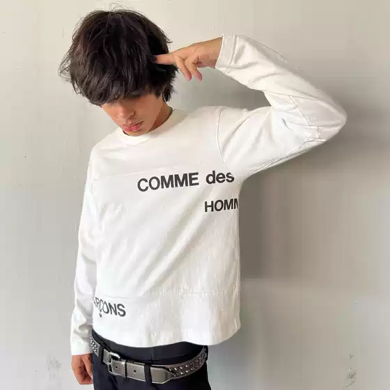 Y2K Dark Vintage High-Street Printed Long-Sleeve Oversized Essential Top for Men and Women Wholesale