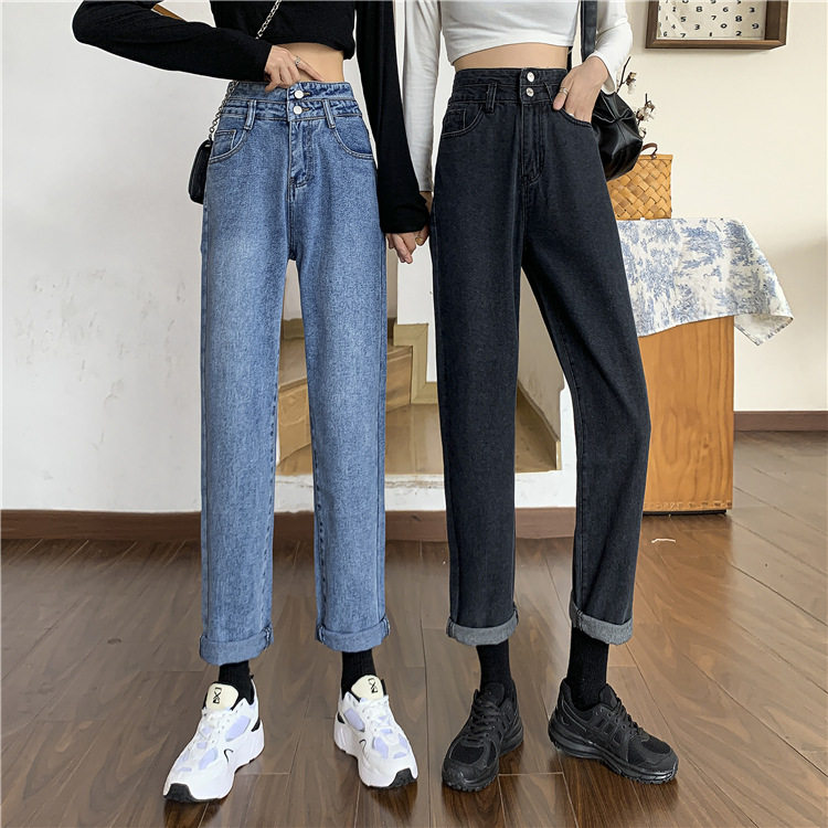 High Waisted Wide Leg Jeans for Women Slim Fit Versatile Comfortable Spring Fashion Wholesale Available