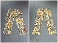 Camouflage fleece sweatpants