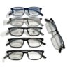 Multi-color tr frame student transparent Guofeng glasses frame ultra light frame anti-blue goggles flat lens wholesale