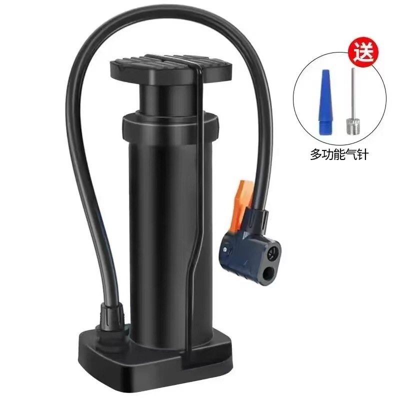 Foot pump bicycle car multi-function tube high pressure air pump household electric motorcycle basketball portable