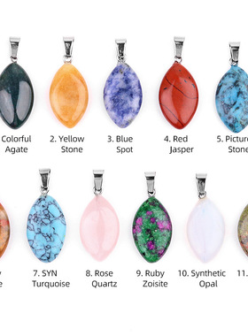 22mm马眼吊坠玛瑙DIY耳环项链