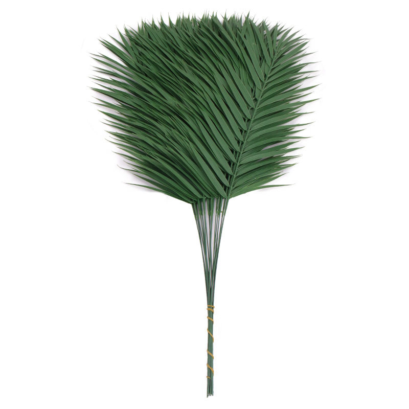 仿真绿植铁树叶假花仿真花摆设造景装饰塑料花仿真铁树叶绿植盆栽