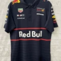 Casual ferrari black polo shirt
