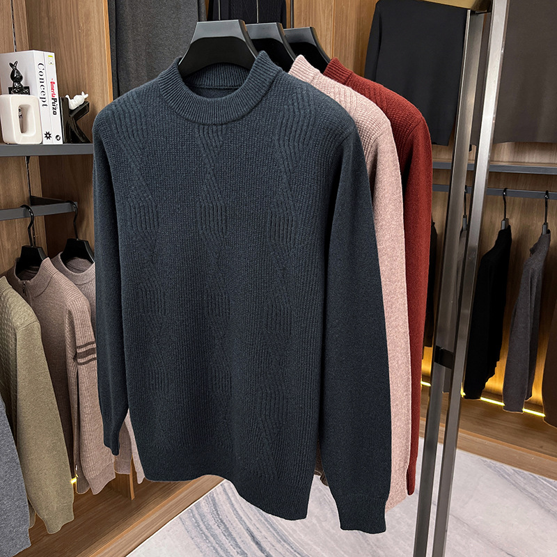 Áo Sơ Mi Nam Áo Len Hàng Mùa Xuân Thu Đông