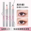Wodwod Ultra-Fine Liquid Eyeliner Pen, One-Stroke Shaping, Waterproof, Anti-Smudge, Ultra-Fine, Non-Branching, Versatile Two-Color Eyeliner