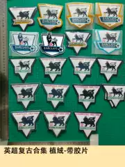 Premier League Retro Armband Collection Flocking-with Film Jersey Number Hot Stamping Transfer Map Ball Suit