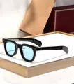 black frame blue