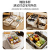 Plastic Storage Basket Household Large Cabinet Sundry Storage Basket Living Room Snack Toy Storage Box Dormitory Storage Basket