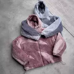 AliExpress cross-border European and American men and women autumn and winter new fashion warm lamb fleece personality casual cardigan zipper coat