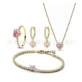 Complete set of earrings with 50# ring