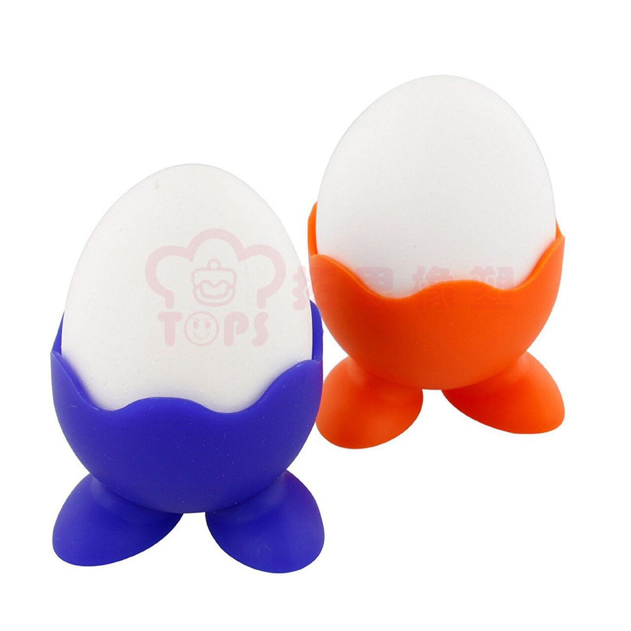 Factory hot-selling fine semicircular boiled egg tray silicone egg tray with feet egg cooker silicone creative new product