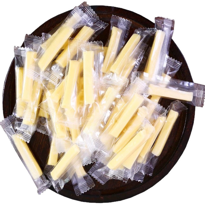 Wholesale Snacks: Triangular Cheese, Fresh Milk Cheese, Individually Packaged 500g Long Cheese Sticks, Popular Cheese Curd Snacks