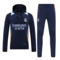 Royal m2425 hooded sweatshirt suit navy blue