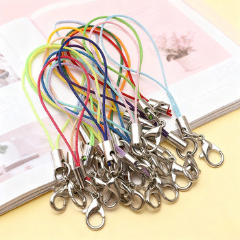 DIY Jewelry Accessories Handmade Materials Mobile Phone Lanyard Mobile Phone Accessories Jewelry Pendant Rope Doll Doll Lanyard