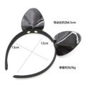 Short Ear Headband Black