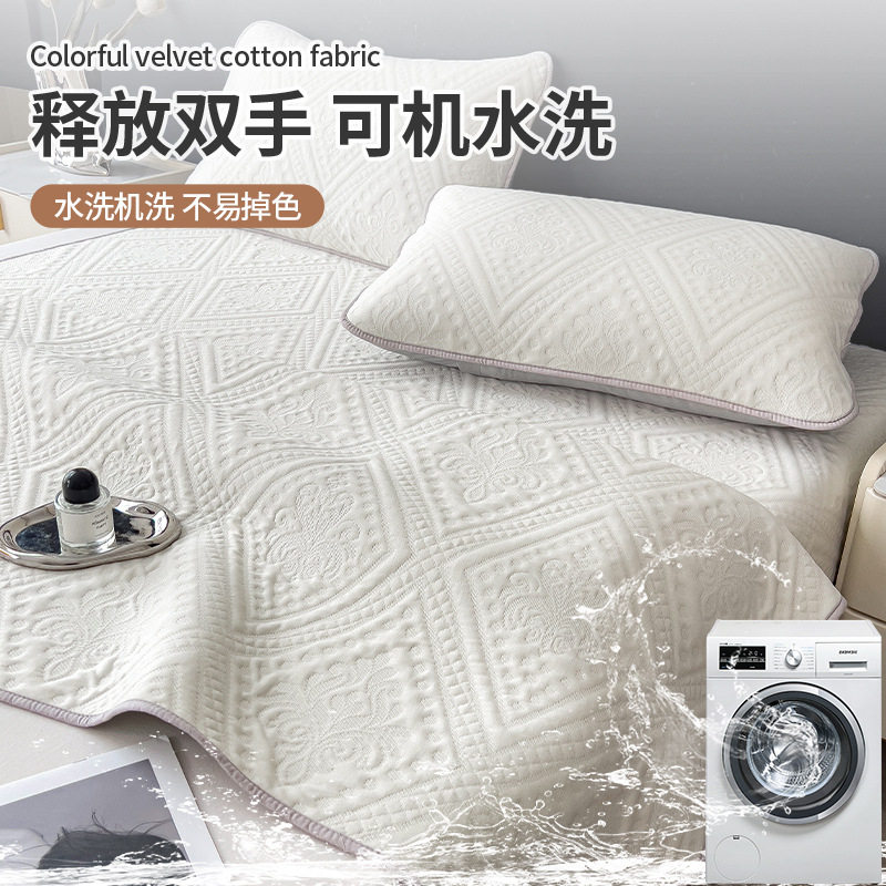 Class a Maternal and Infant Mattress Soft Cushion Quilted Mattress Pad Thin Machine Washable Bed Pad Universal Student Dormitory for All Seasons