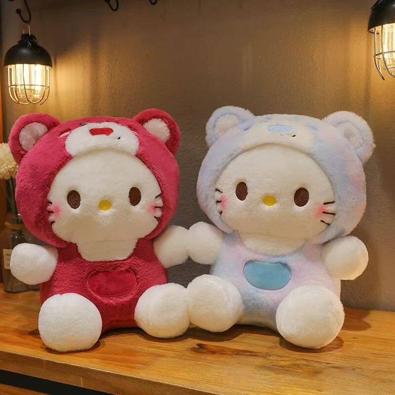 40厘米12寸大号毛绒玩具地推礼品娃娃婚礼互动公仔玩具活动定logo